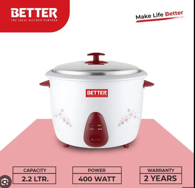 QUEEN ELECTRIC RICE COOKER 2.2 LTR 