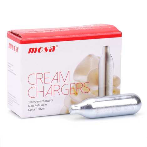 MOSA N2O GAS CREAM CHARGER (1 PACK 10 PIECES)