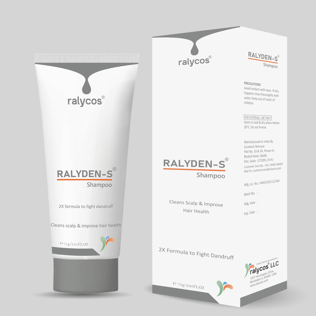 Ralycos Ralyden-S Shampoo 75gm GMRS75